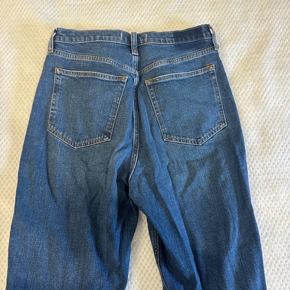 Distressed Blue Jeans - Picture 3 of 3